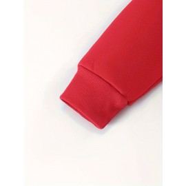 [4pcs Tatoris Print Sweater Set] 4pcs Men's Tatoris Print Sweater Set | Fashionable & Casual Drawstring Hooded Sweaters | Comfortable Long-Sleeved for Autumn & Winter