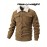 [Heavyweight Winter Jacket] Winter Heavyweight Men's Jacket | Corduroy Texture, Fleece Lining, Flip Collar, Double Pockets, Single-Button Closure, Machine Washable Polyester, Regular Fit Casual Outerwear