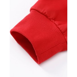 [Sporty Zip-Up Jacket] Rasta Colors Men's Lion Graphic Print Zip-Up Jacket | Machine Washable Regular Fit Outerwear, Sporty Casual Stand Collar Winter Coat, Autumn Apparel, Ethiopia Text